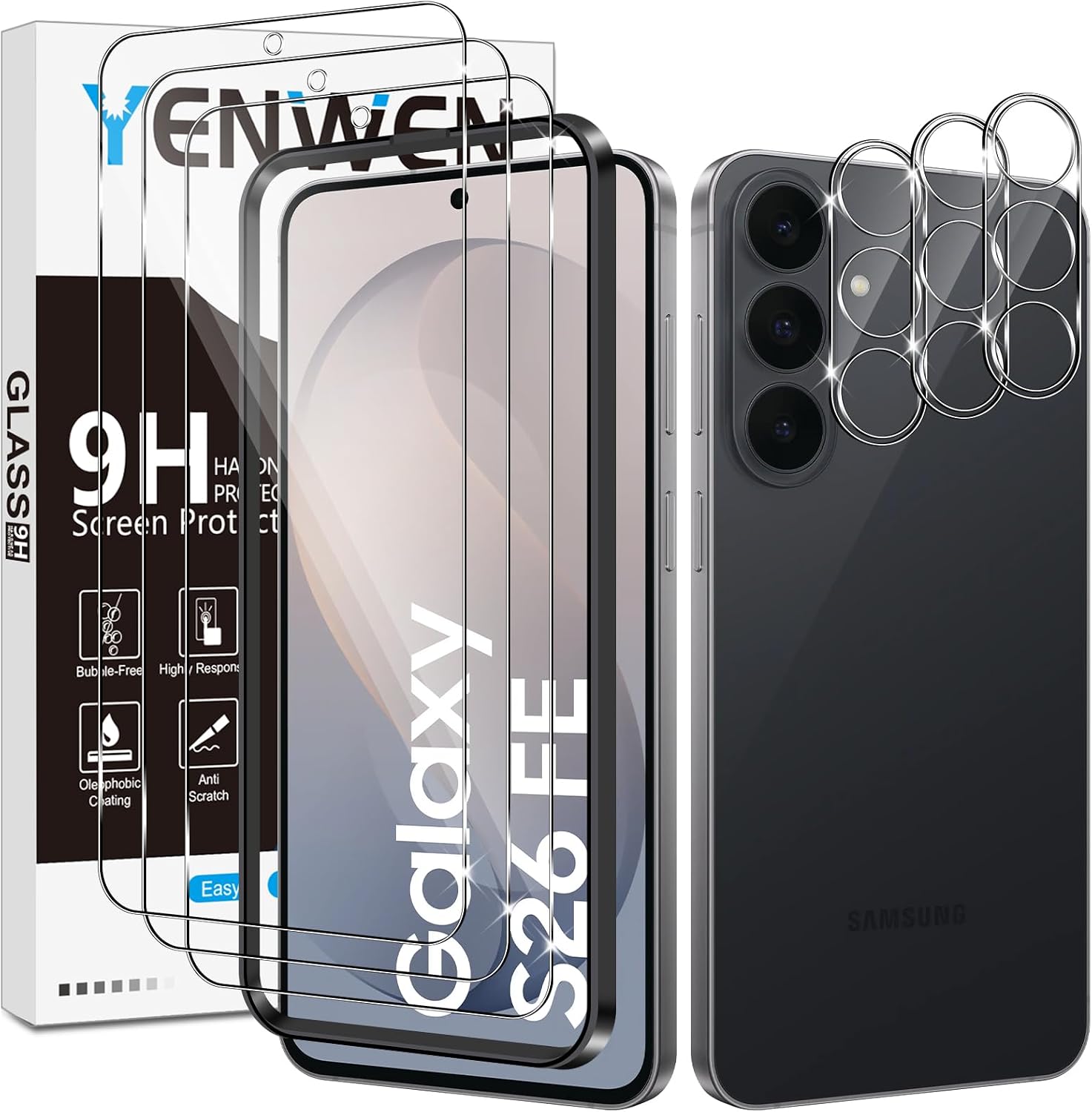 Protector de Pantalla para Samsung Galaxy S26 Fe 5G