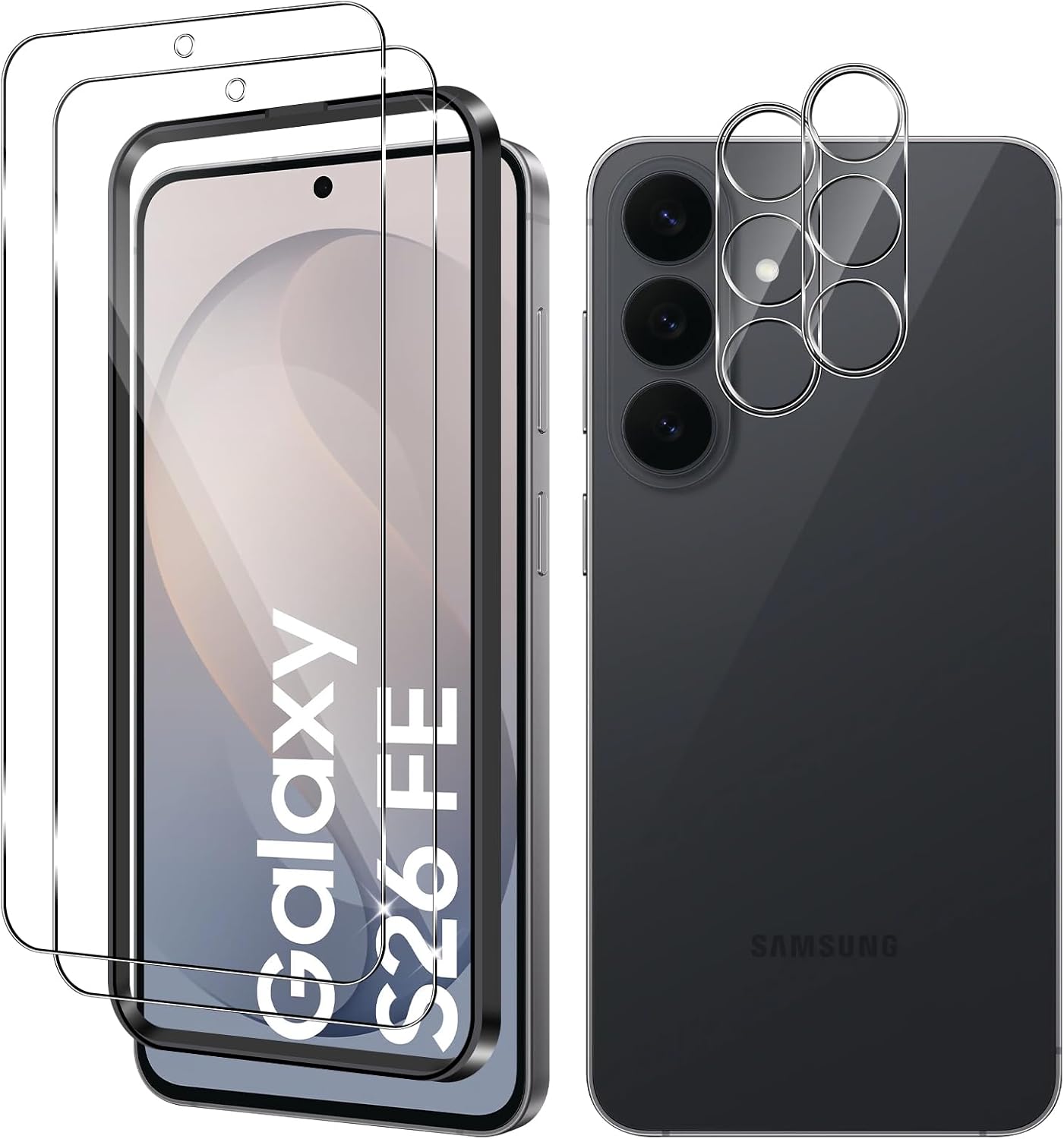 Vanrain Cristal Templado para Samsung Galaxy S26 FE