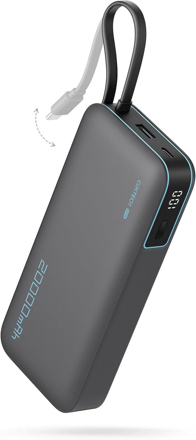 CUKTECH CP25 de 20 000 mAh, USB-C PD 45 W