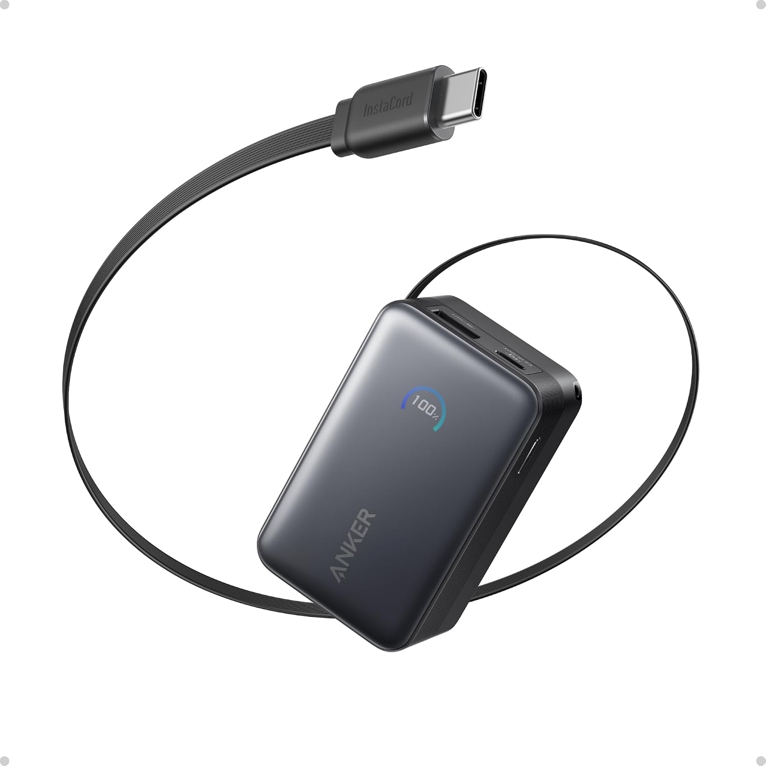 Anker Nano InstaCord de 10 000 mAh e 45 W