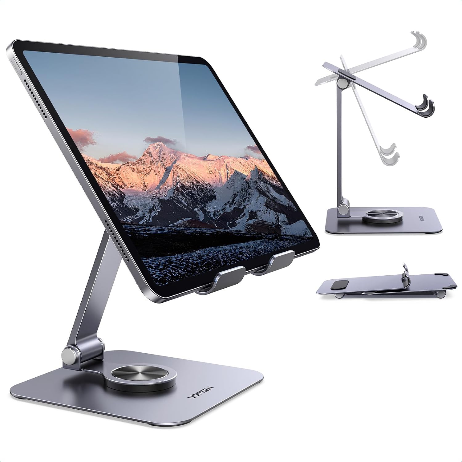 UGREEN suporte de mesa para tablet giratório 360°