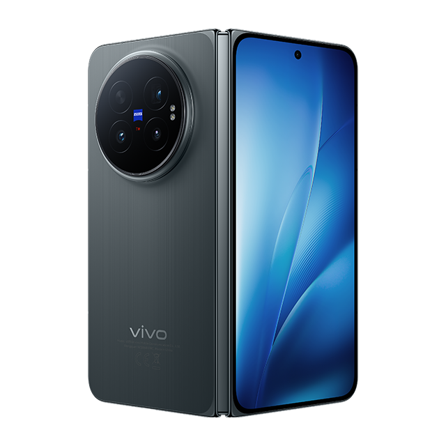 vivo X Fold6 preto — imagem oficial